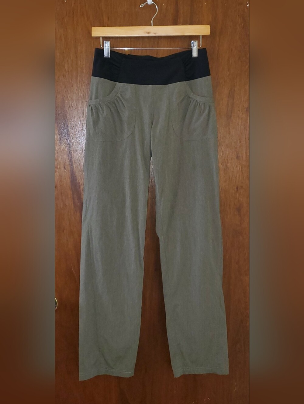 Prana Summit Pants Olive Green Sz Small